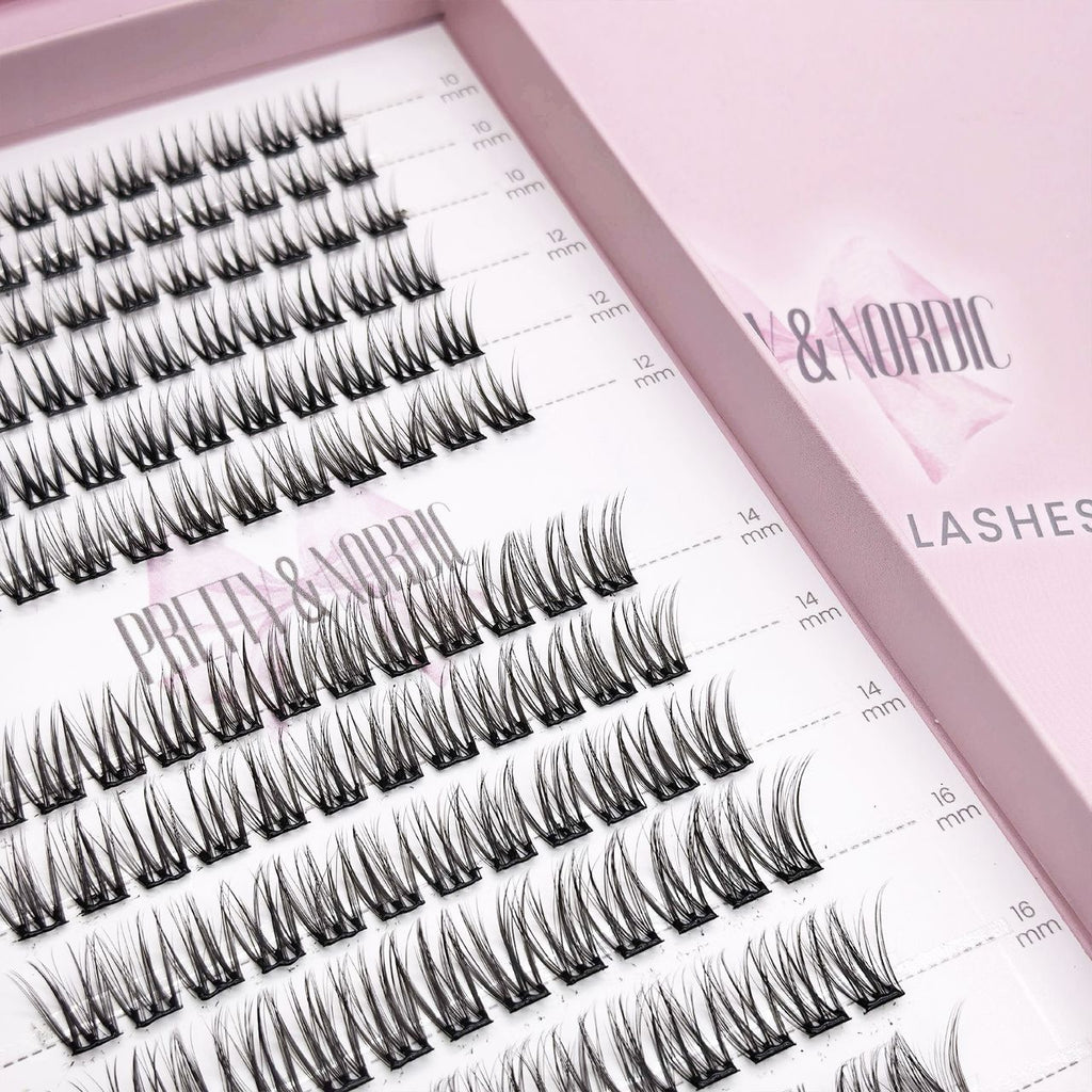 Bare Bloom Lash Clusters 🌸(Förlimmade – Naturliga)